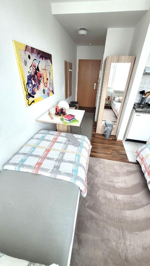 Appartement Bahnhof Mohuč Exteriér fotografie