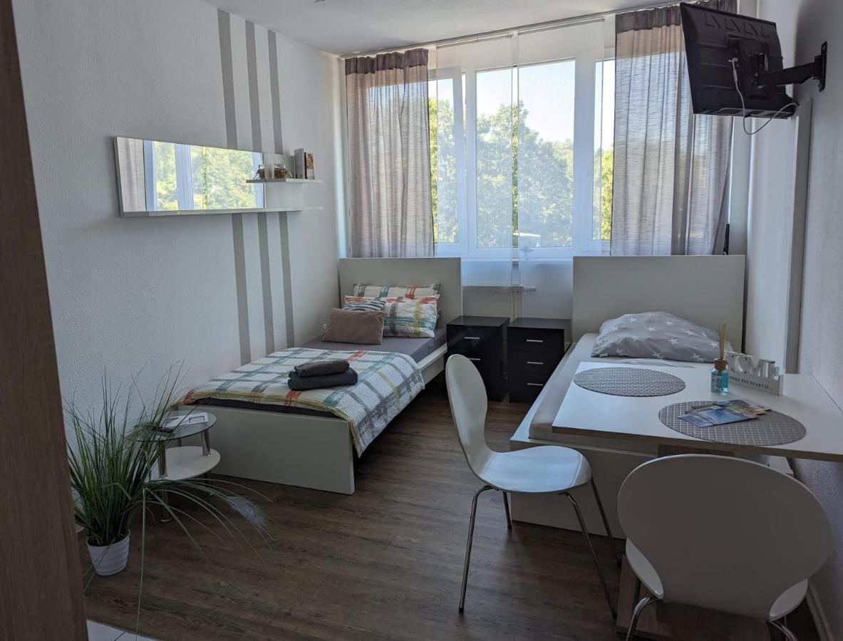 Appartement Bahnhof Mohuč Exteriér fotografie