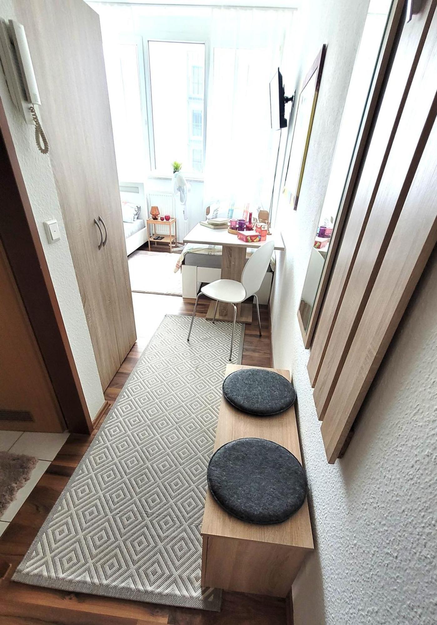 Appartement Bahnhof Mohuč Exteriér fotografie