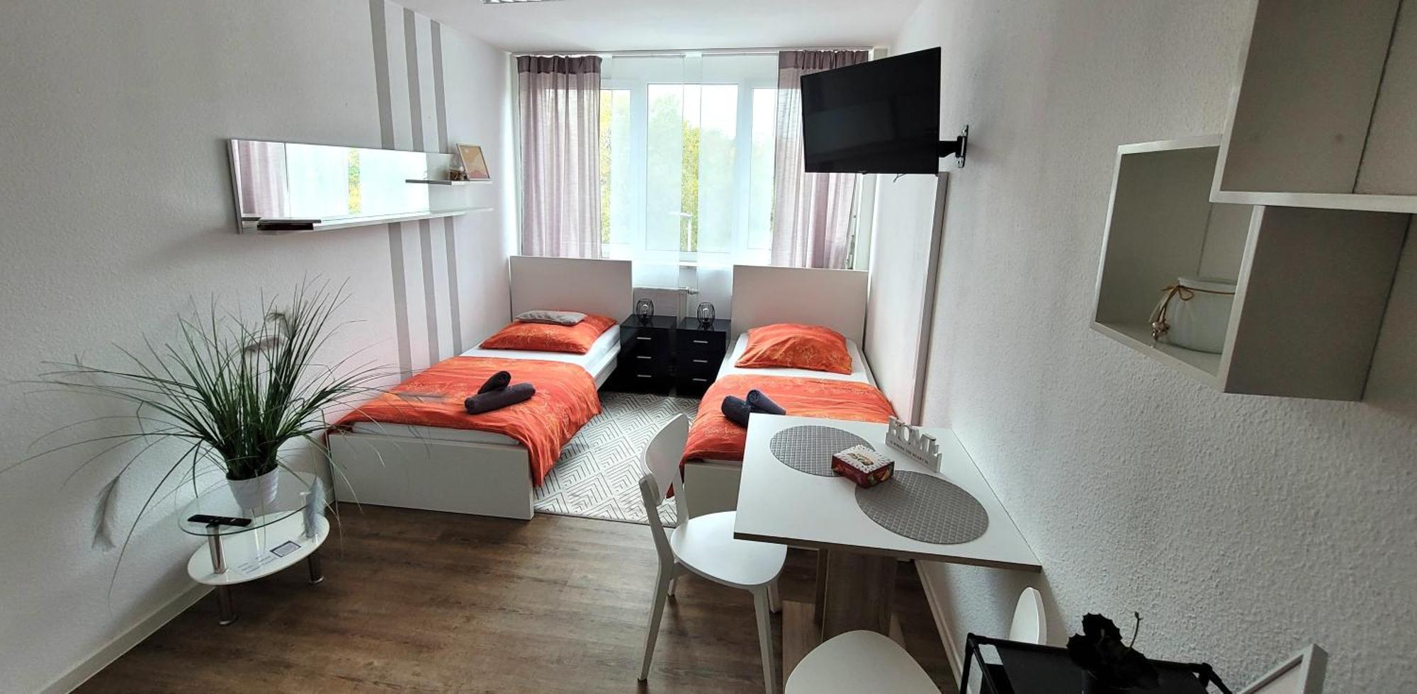 Appartement Bahnhof Mohuč Exteriér fotografie